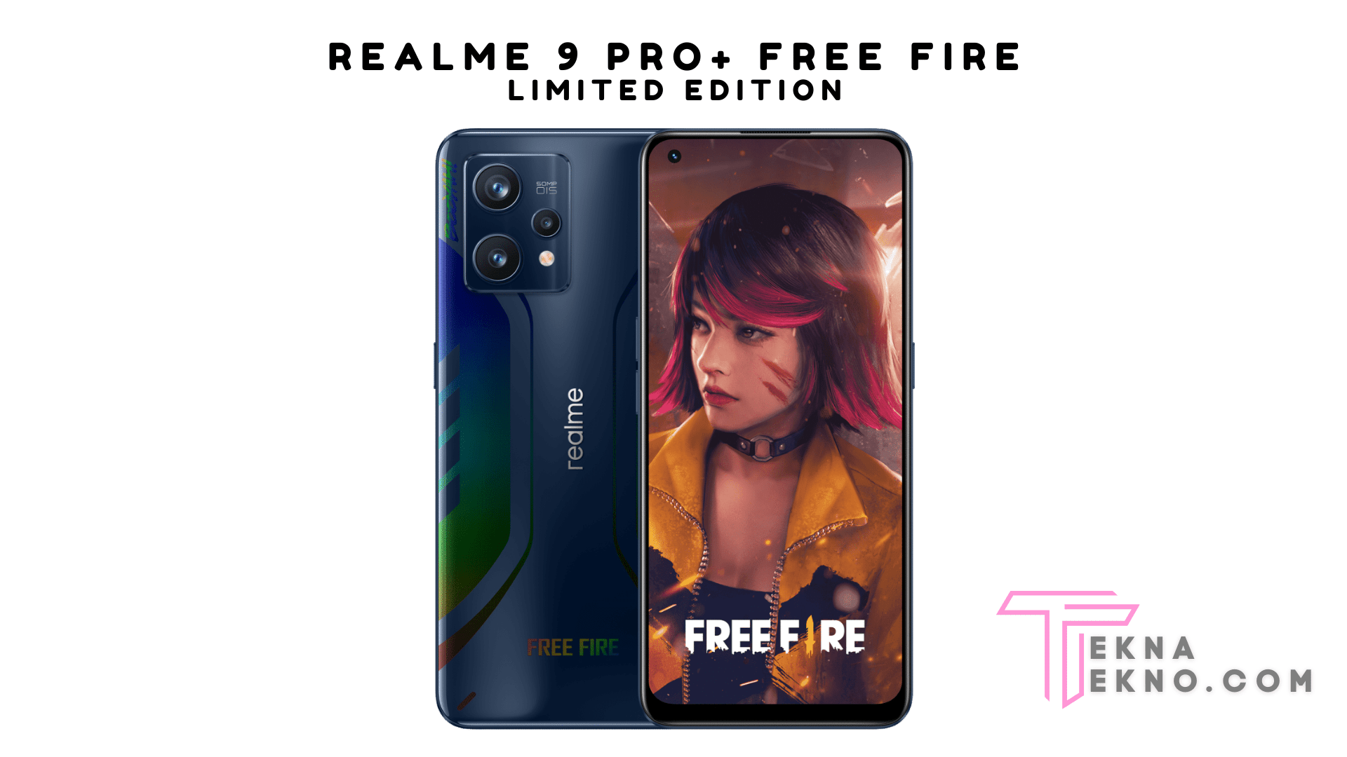 Detail Spesifikasi Realme 9 Pro+ Free Fire Limited Edition
