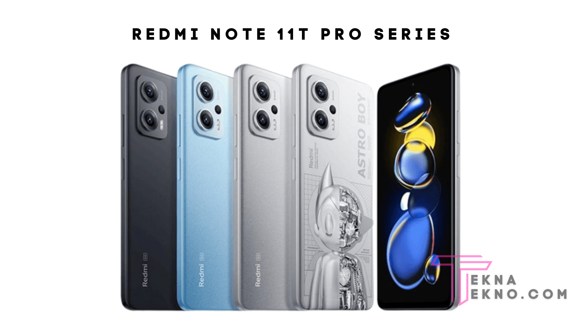 Spesifikasi Redmi Note 11T Pro dan Note 11T Pro+