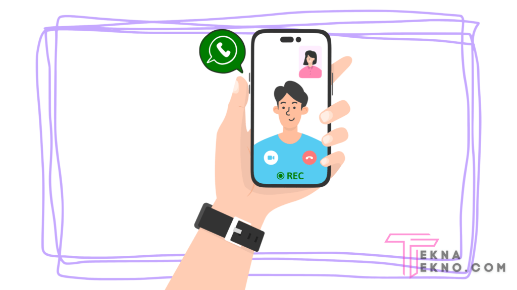 Cara Merekam Panggilan Video Whatsapp Secara Otomatis